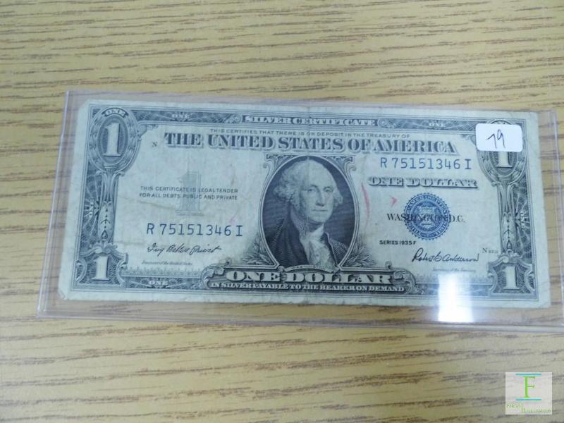 1935 F $1 Silver Certificate
