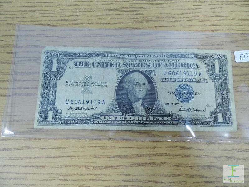 1957 $1 Silver Certificate