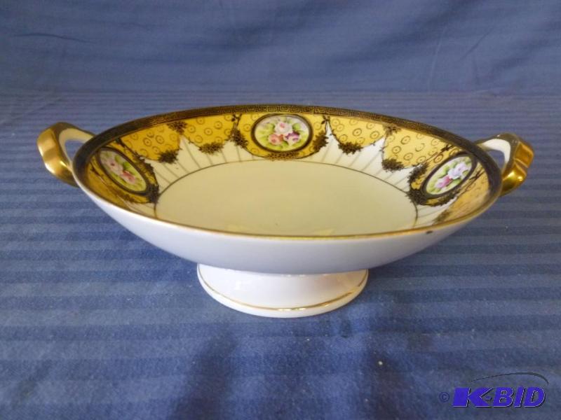 lot 164 image: Vintage Noritake double handled hand painted ...