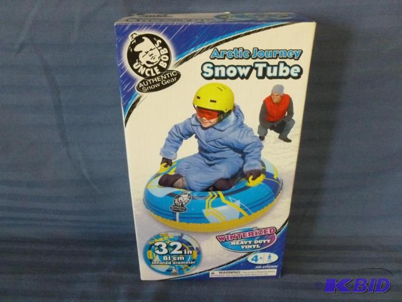 lot 28 image: Uncle Bobs arctic journey snow tube, new in ...