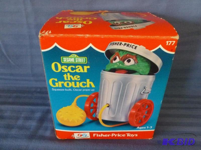 lot 32 image: Collectible 1977 Fisher Price - Sesame Street...