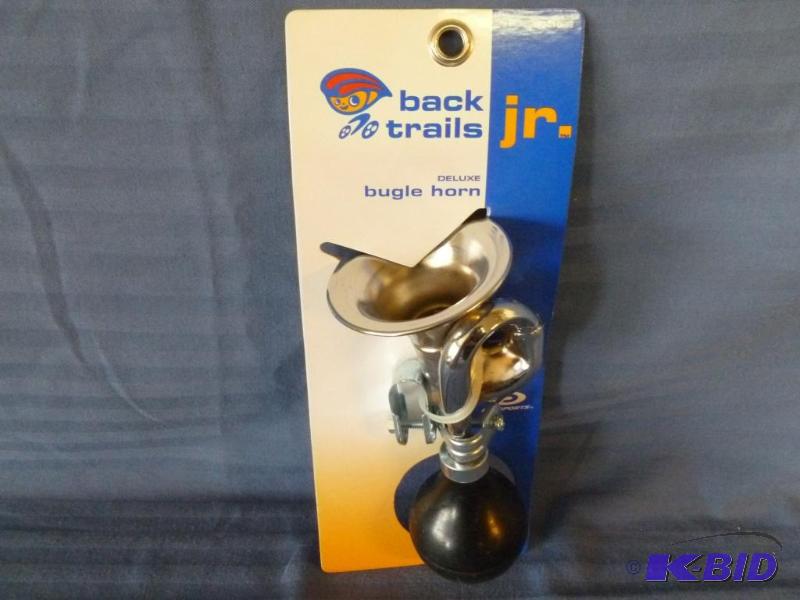 lot 47 image: Back Trails Jr. deluxe bike bugle horn, brand...