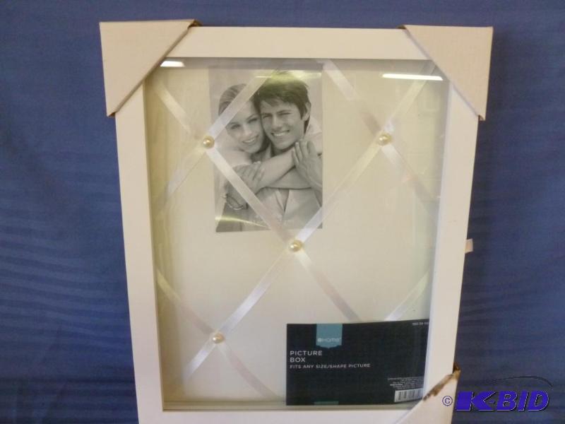 lot 66 image: Home - Picture Box, measures 12.5" x 15....