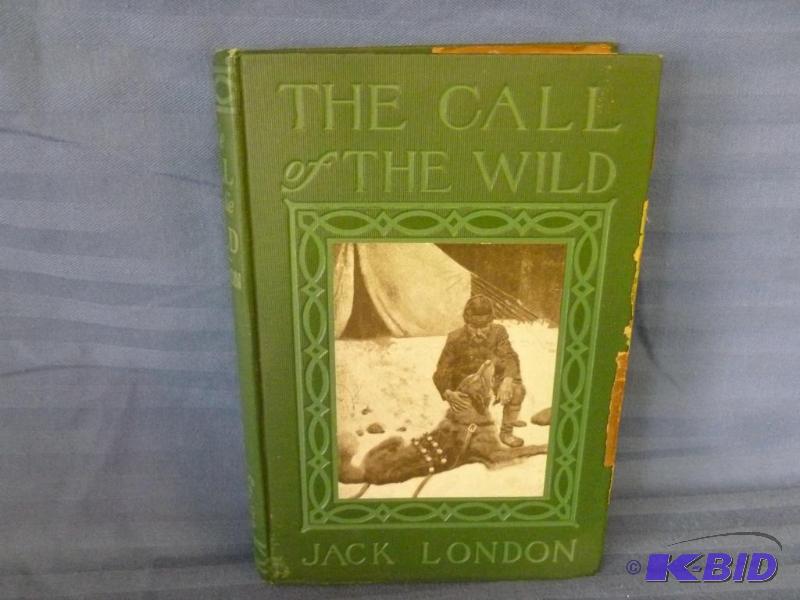 lot 93 image: Antique Book - The Call Of The Wild - 19...