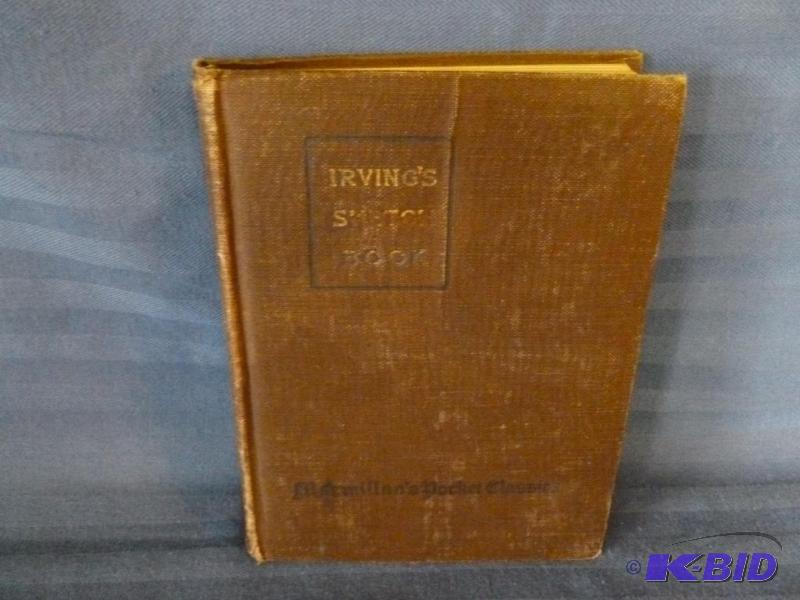 lot 98 image: Antique Book - Irvings Sketch Book - 19...