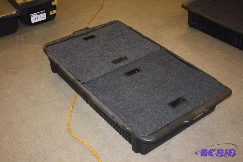 lot 9 image: Ford Crown Victoria Trunk Divider wTop Flaps & Section Dividers.