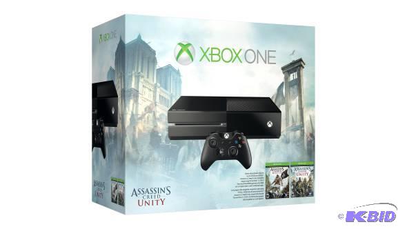 XBOX One 500GB with Assassins Creed IV and Unity