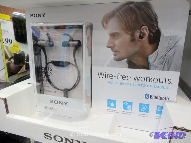 Sony Wire-Free Workouts, Active Sports Bluetooth Earbuds