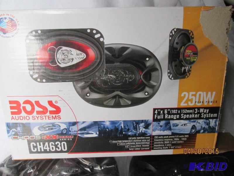 lot 109 image: Boss Audio Systems Chaos Extreme Series 3 Way...