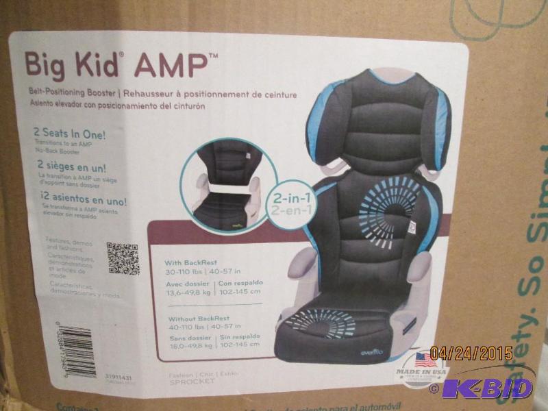 lot 139 image: Even Flo Car Seat - 2 Seats in 1 - Condition ...