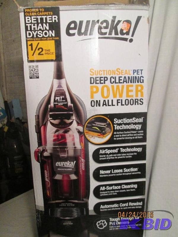 lot 144 image: Eureka Suction Seal Technology Deep Cleaning ...
