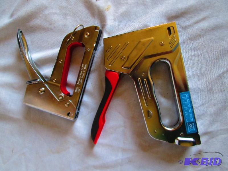 lot 171 image: Lot of 2 Arrow Staple Guns - Both Look to Be ...