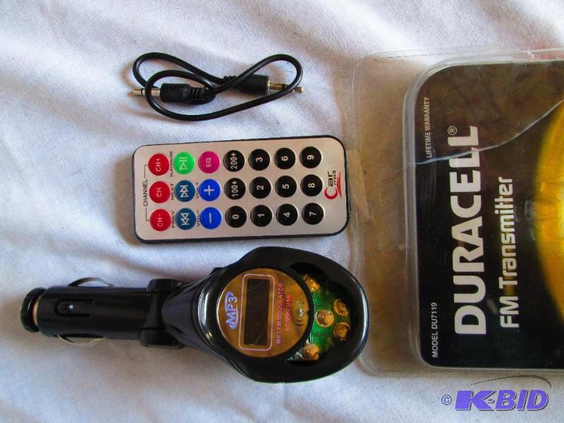 lot 172 image: Fm Transmitter wRemote Control...