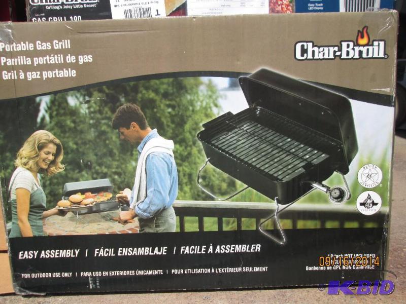lot 46 image: CharBroil Portable Gas Grill - All Pieces The...