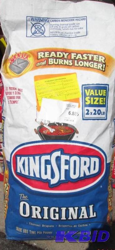 lot 48 image: 20lb Bag Kingsford Charcoal...
