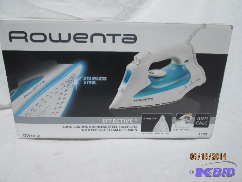 lot 53 image: Rowenta Stainless steel Iron - Doesnt Heat U...