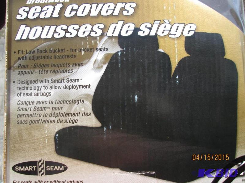lot 86 image: Brentwood Seat Covers - Black - Looks to Be i...