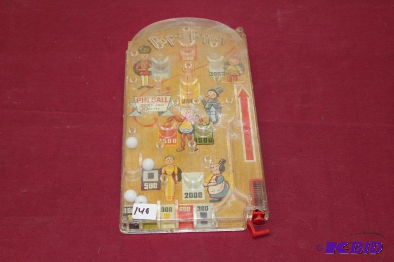 Vintage Table Top Pinball Game&nbsp  Needs R...