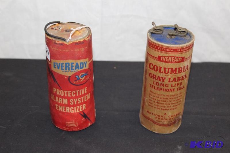 Vintage Batter Cells&nbsp...
