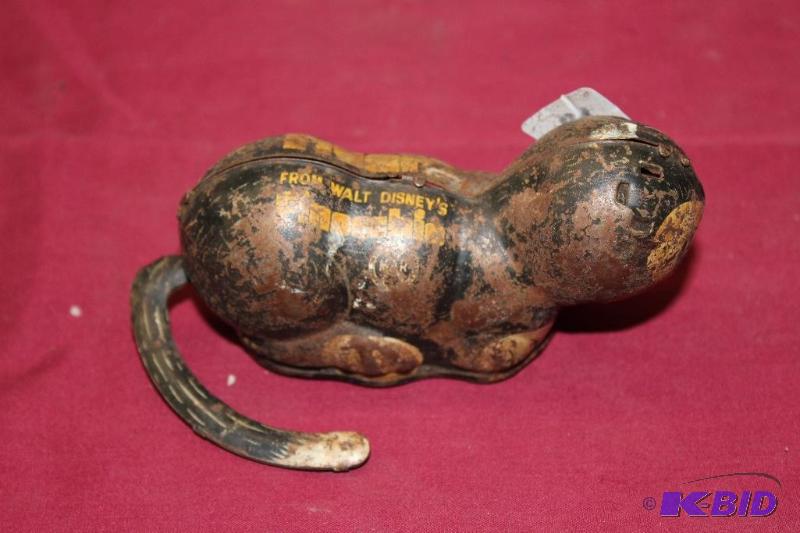 MARX 1939 Walt Disney Productions Pinocchio Figaro Tin Wind Up Toy