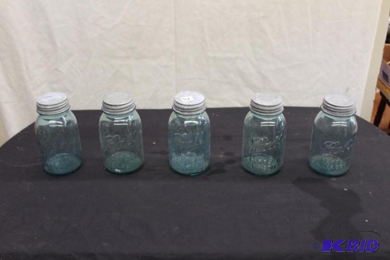 5 Ball Mason Jars with Zinc Lids&nbsp...