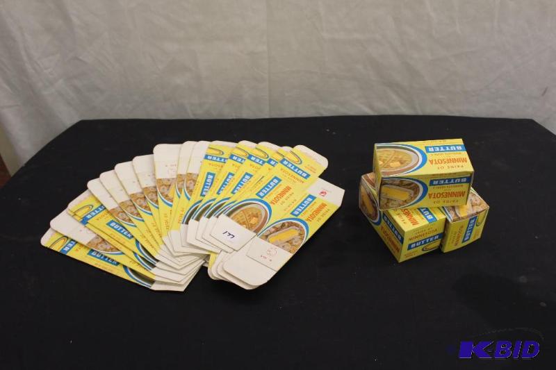 Vintage Unused Butter Boxes&nbsp...