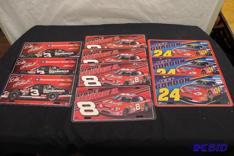 NASCAR License Plates&nbsp...