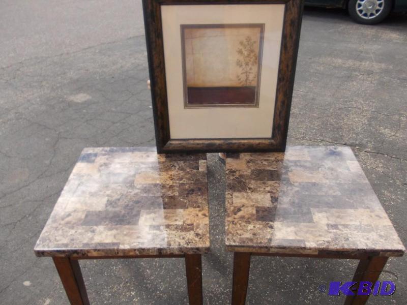 End Tables & Picture