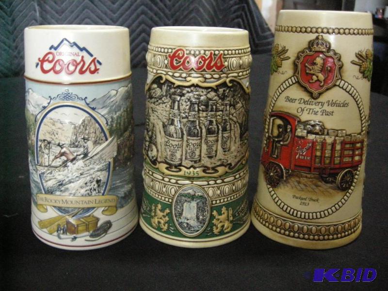 CoorsStrohs steins