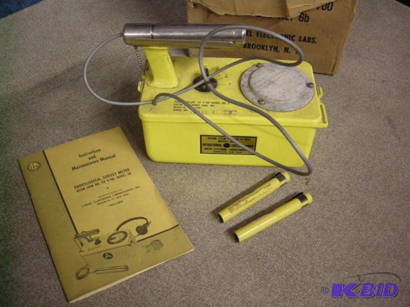 Radiological Survey Meter