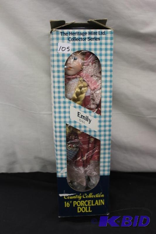 Porcelain Doll  Emily, D-61, 16&quot&nbsp  ...