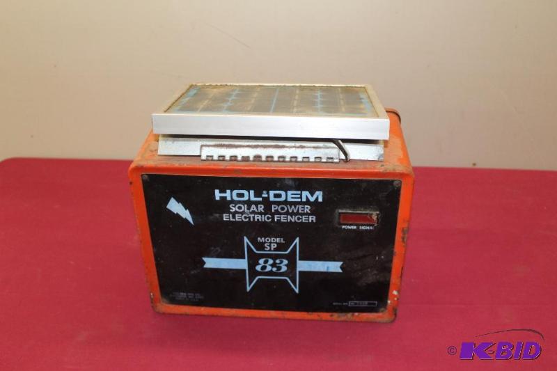 Solar&nbspElectric Fencer...