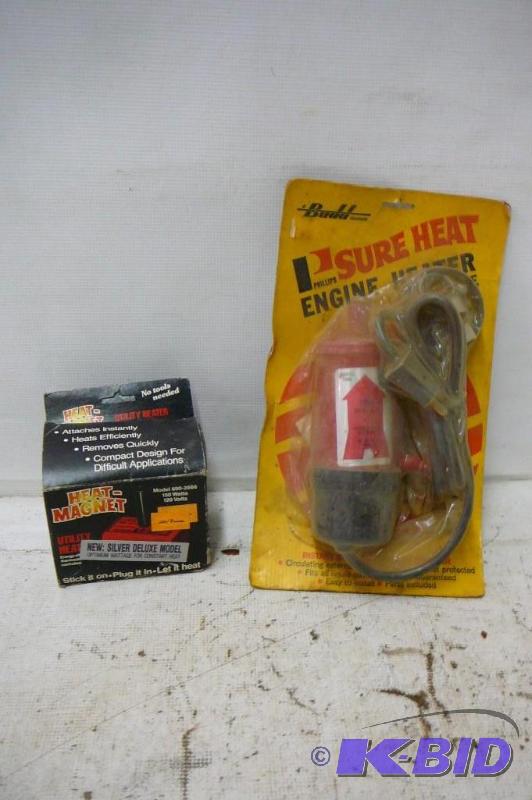 lot 109 image: Engine Heater New Heat Magnet New...