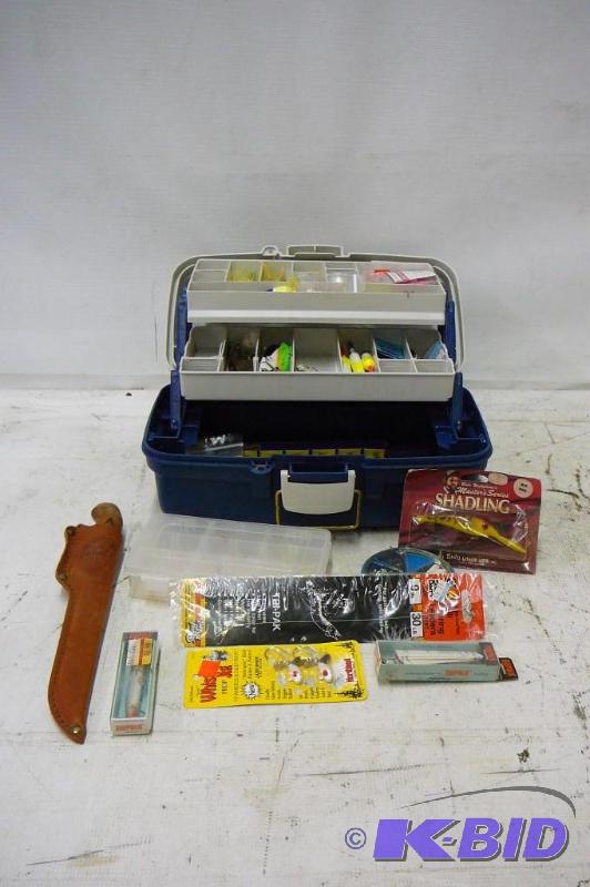 lot 120 image: Plano Tackle box and Tackle FULL...