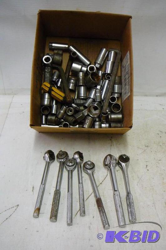 lot 162 image: Lto of Sockets and Ratchets...