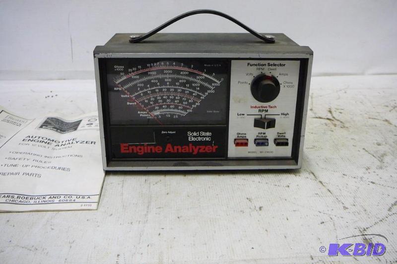 lot 164 image: Automotive Engine Analyzer 12 volt System (Se...