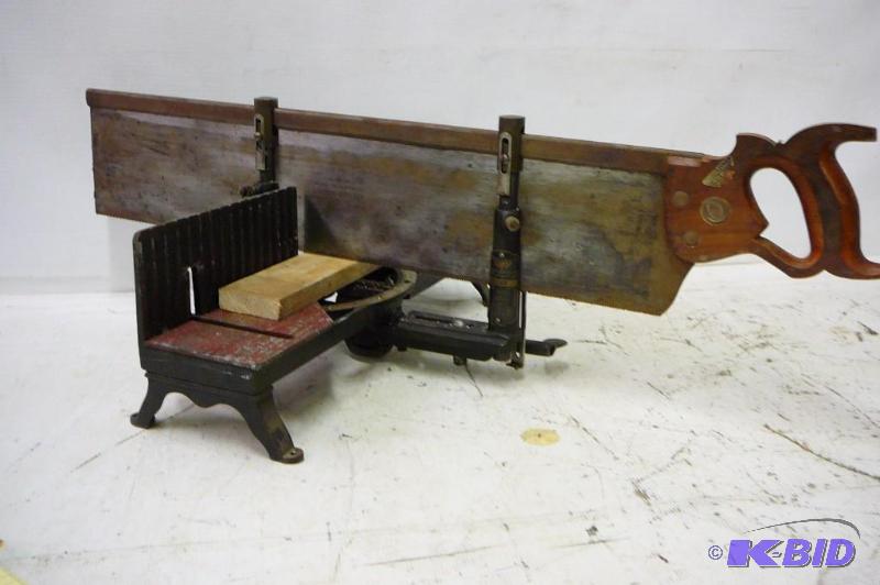 lot 81 image: Langdon Miter Box Miller Falls Co...