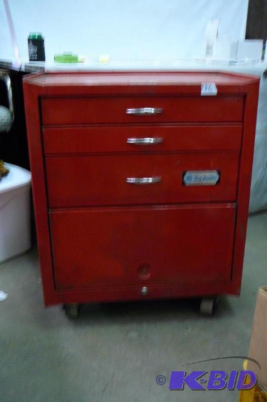 lot 86 image: Napa Roller Tool Box Lower 3 drawer and lower...