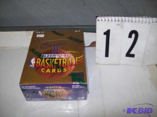 1992-93 Fleer Basketball Box sealed w36 pack...