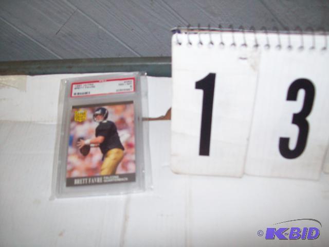 1991 Ultra Brett Favre Rookie Card #283 Grade...