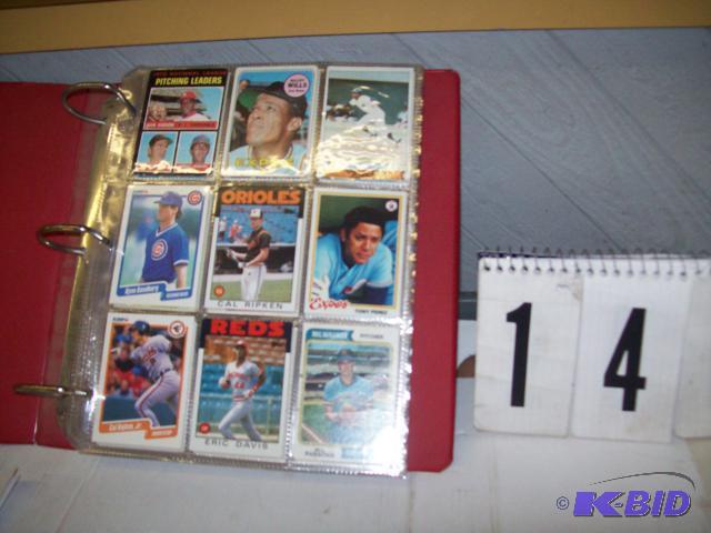 Book with 112 Baseball Cards in pages, includ...