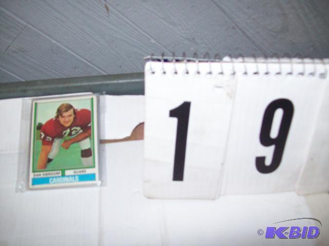 12- 1972-74 Topps Football cards. Includes st...