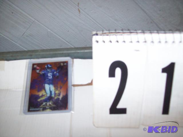 2014 Topps Fire Teddy Bridgewater Rookie Card...