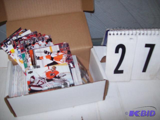 Box of 300 2010-11 Upper Deck Hockey Cards. ...