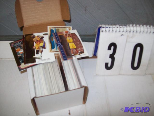 200 Count Box of Basketball Cards, all stars ...