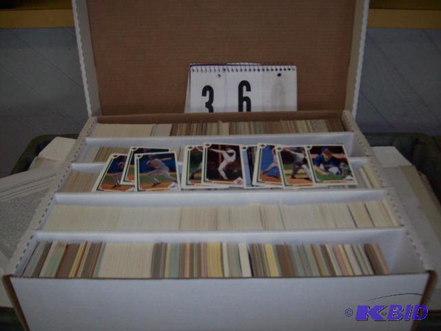 5,000 count box almost full of baseball cards...