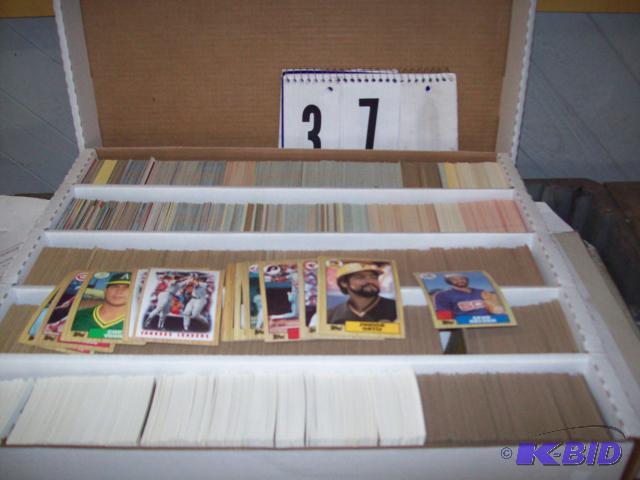 5,000 count box almost full of baseball cards...