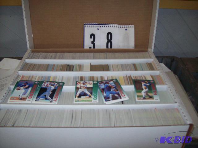 5,000 count box almost full of baseball cards...