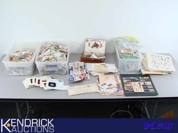 lot 11 image: HUGE Stamp Collection