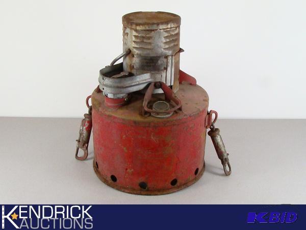 lot 53 image: Antique Rock Island Lines Railroad Heater